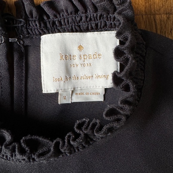 Kate Spade shift dress with mock turtle collar - Picture 3 of 3